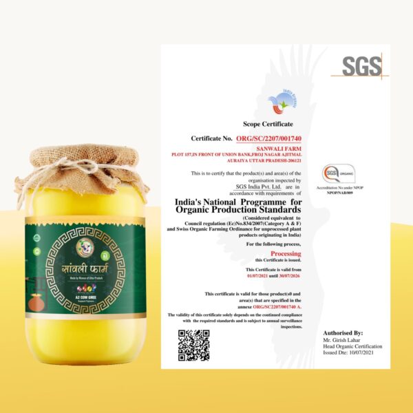 Gir Cow A2 Ghee- Approved By UP Government! - Image 3